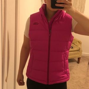 Hot Pink Northface Puffy Vest